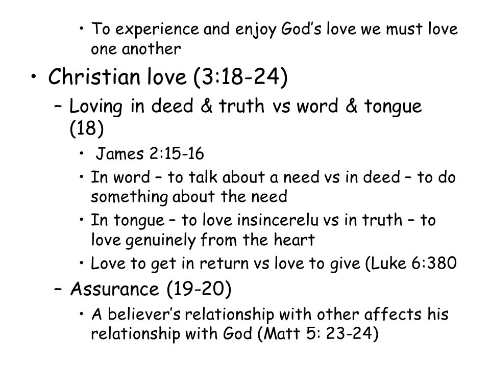 To Experience And Enjoys Love We Must Love One Another To Experience And Enjoys Love We Must Love One Another