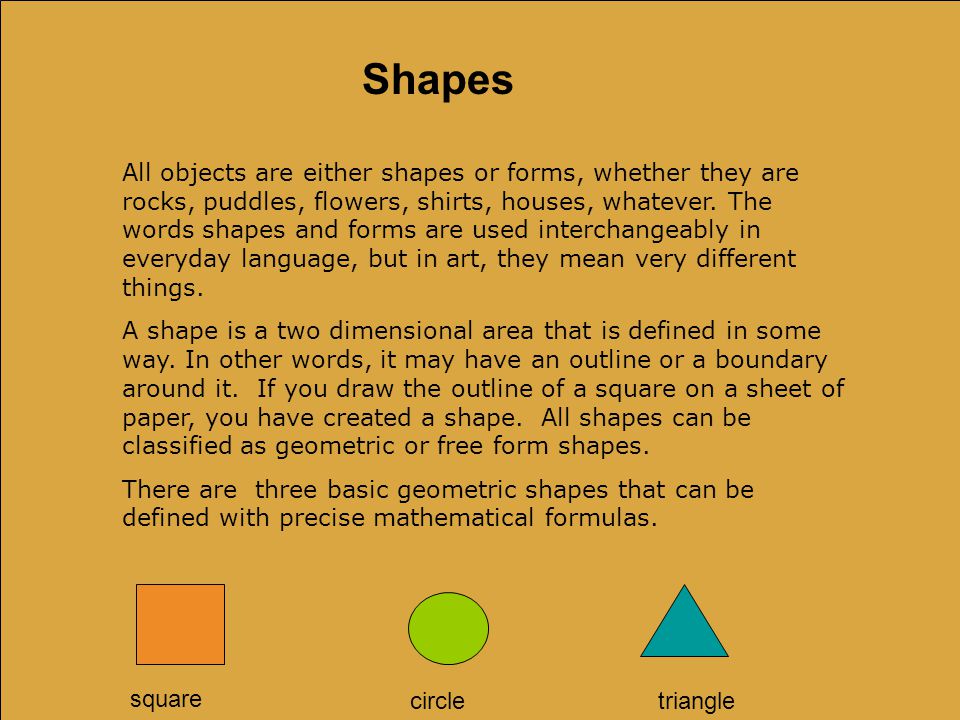 2 dimensional to 3 dimensional shape to form to value ppt download in some shape or form