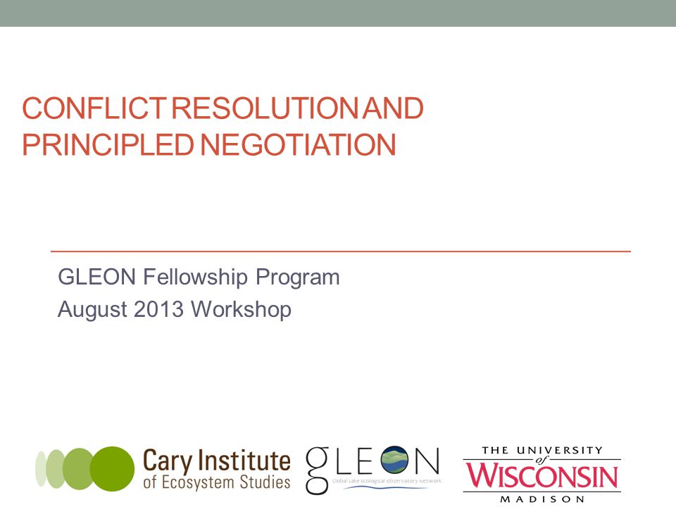 principled negotiation
