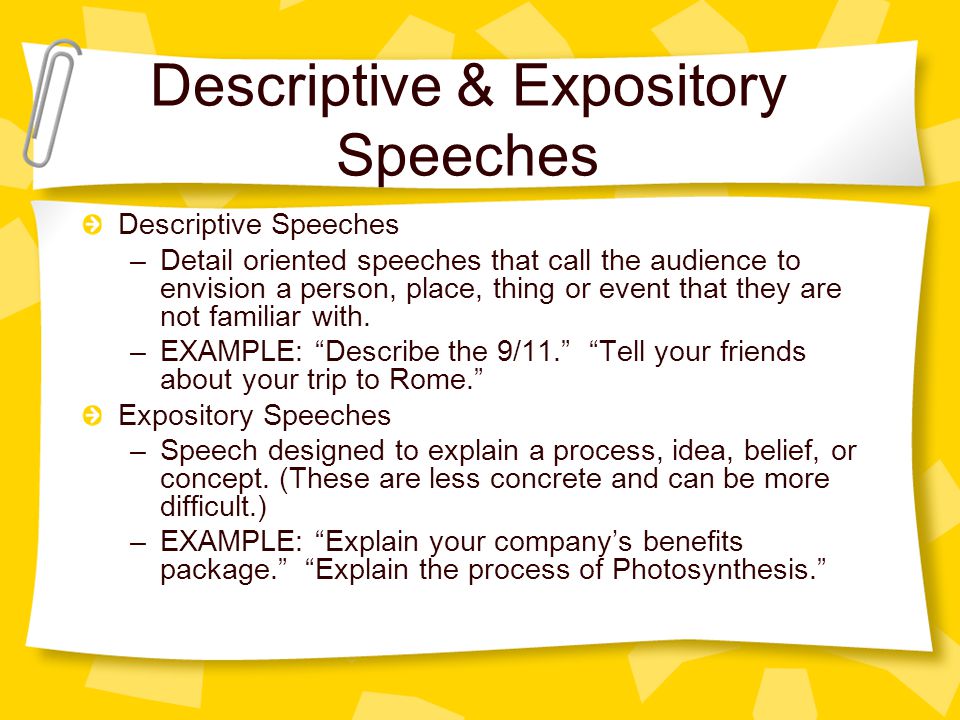 Example Speech Essay