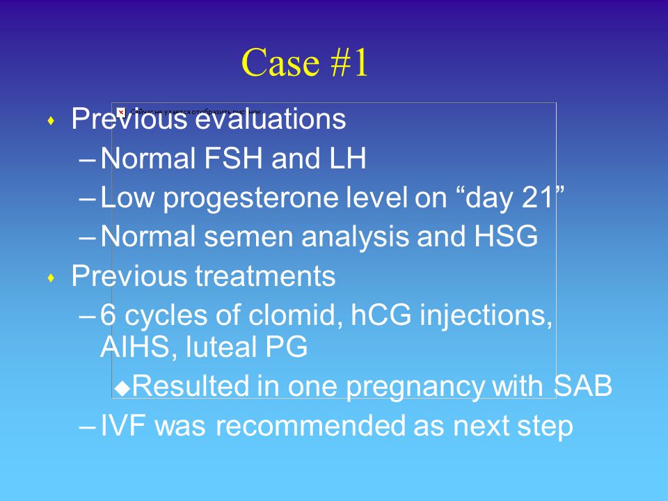 Clomid Low Progesterone Levels