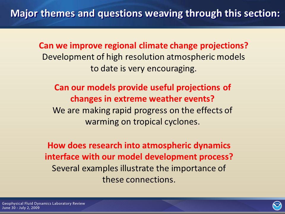 3 Can we improve regional climate change projections.