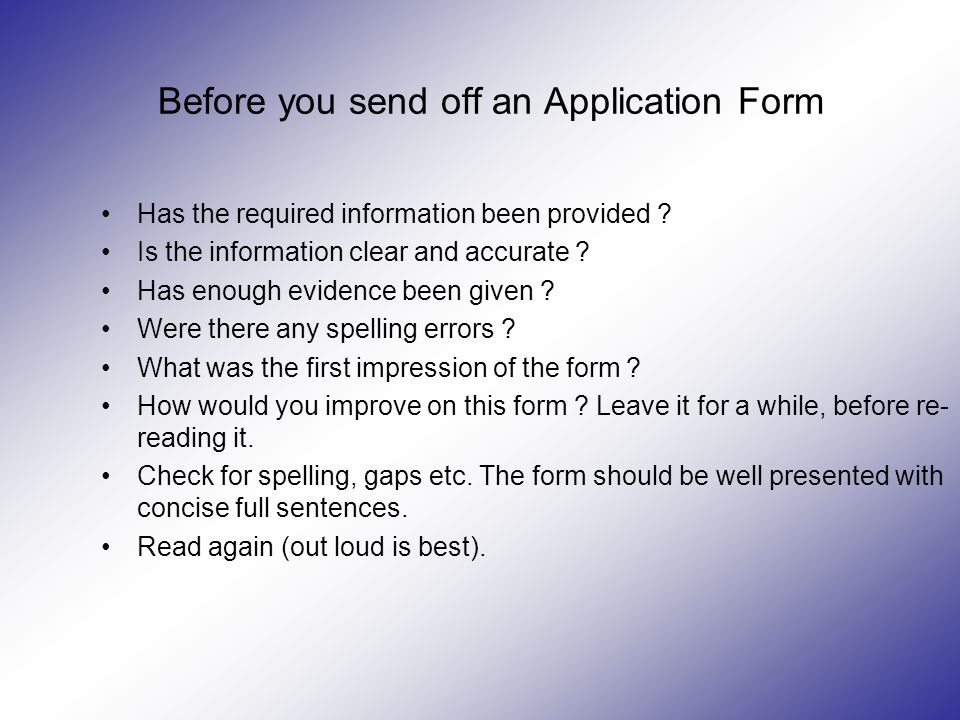 ul careers service career development module application forms what is an application form