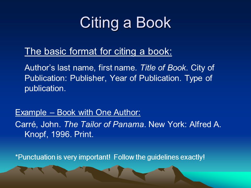 mla style for a book mla style for a book