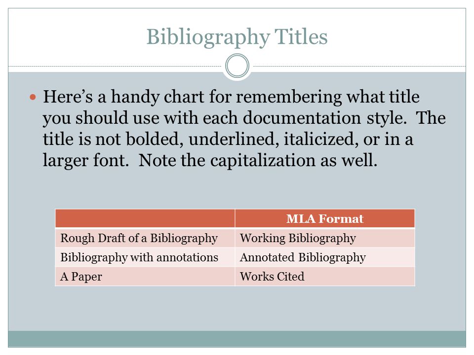 mla format citing a book