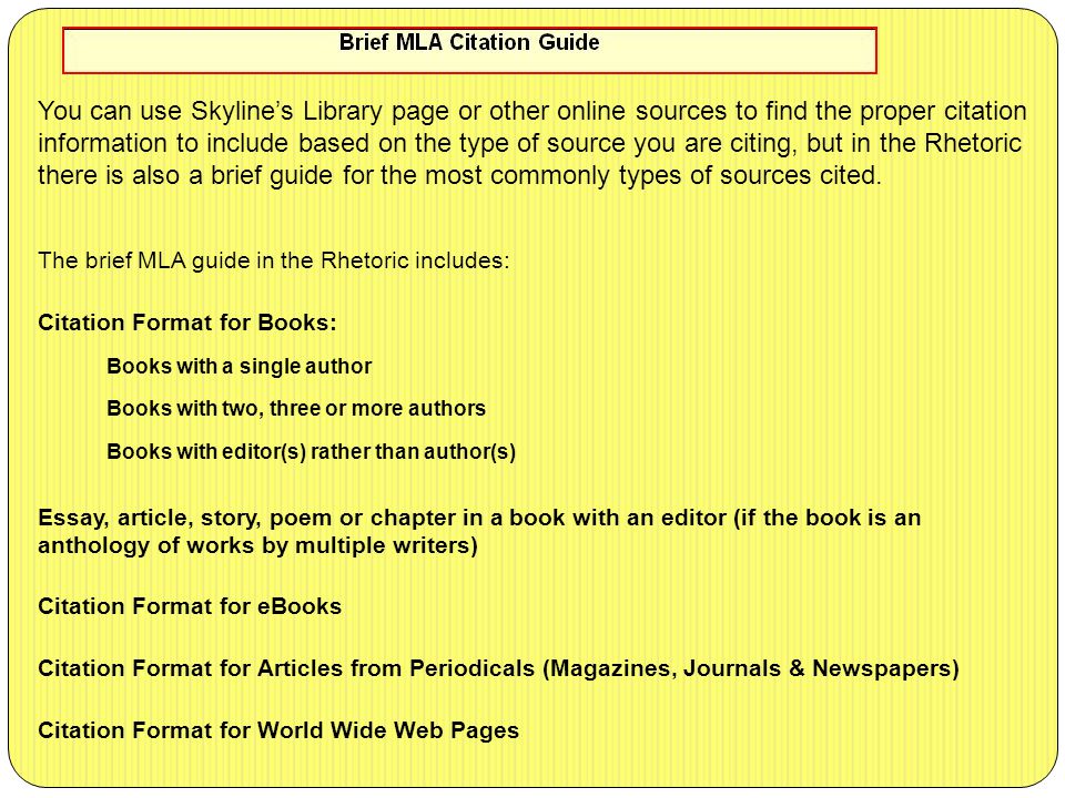 Cite An Essay
