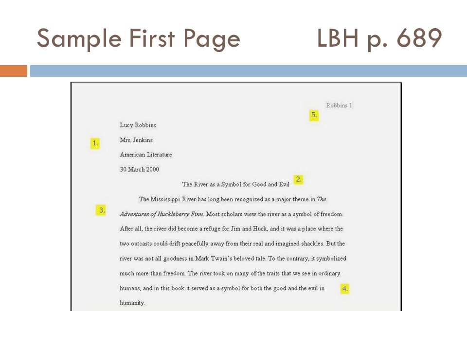 Sample First Page LBH p. 689