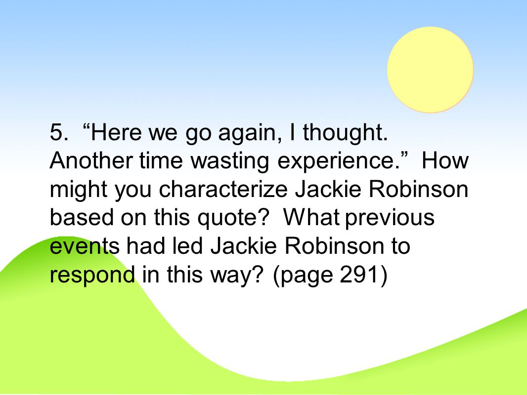 Jackie Robinson Essay