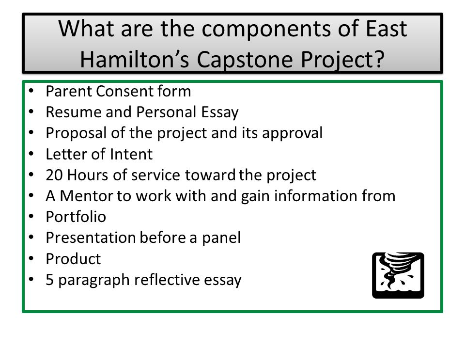 Senior Project Research Paper Topics