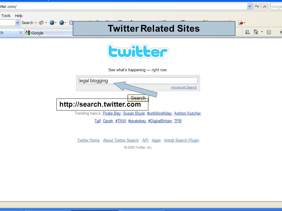 Twitter Related Sites