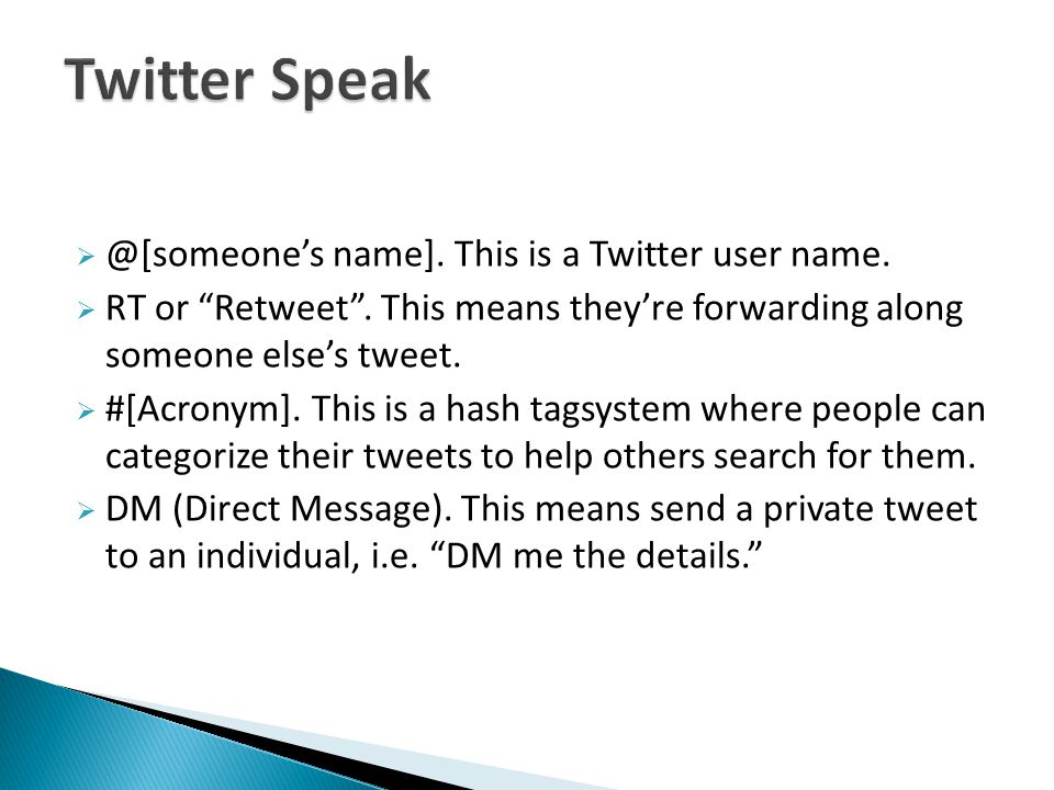 name]. This is a Twitter user name.