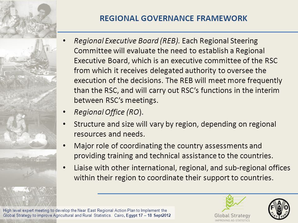 High level expert meeting to develop the Near East Regional Action Plan to Implement the Global Strategy to improve Agricultural and Rural Statistics.