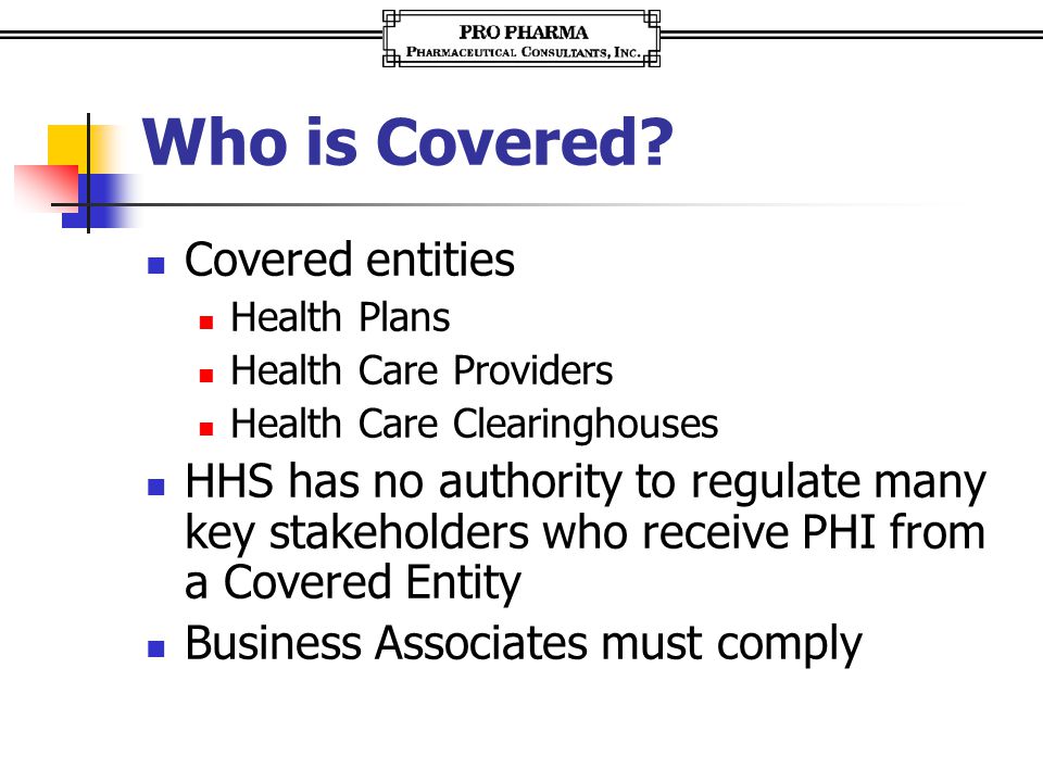 Who is Covered.