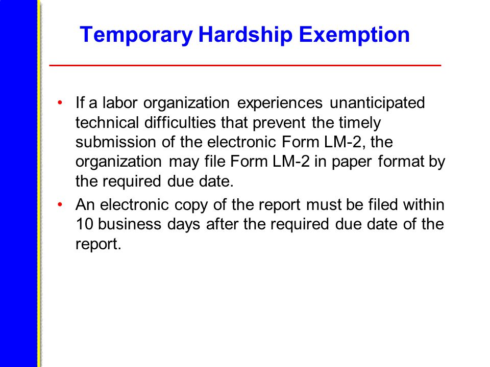 u s department of labor u s department of labor office of labor form lm2