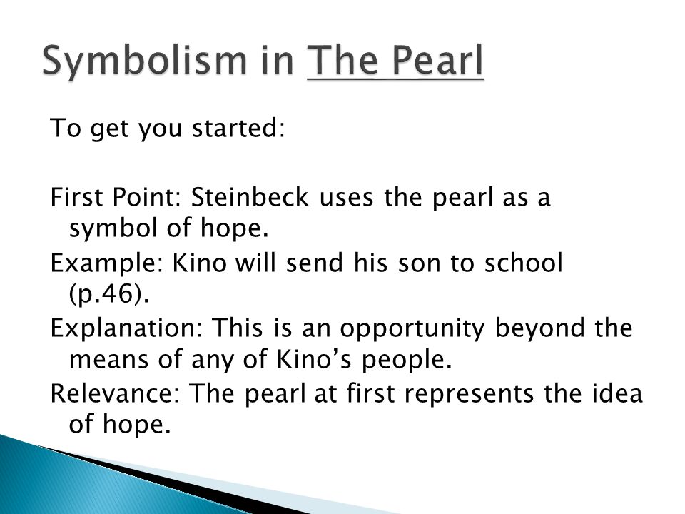the pearl john steinbeck essay
