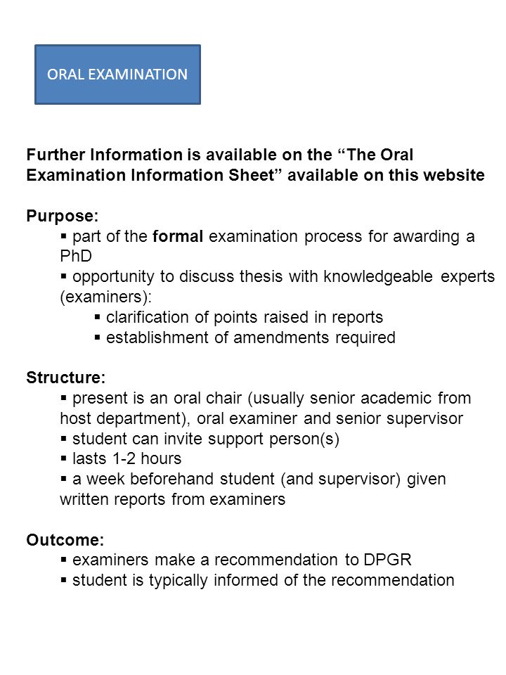 Dissertation Supervisor