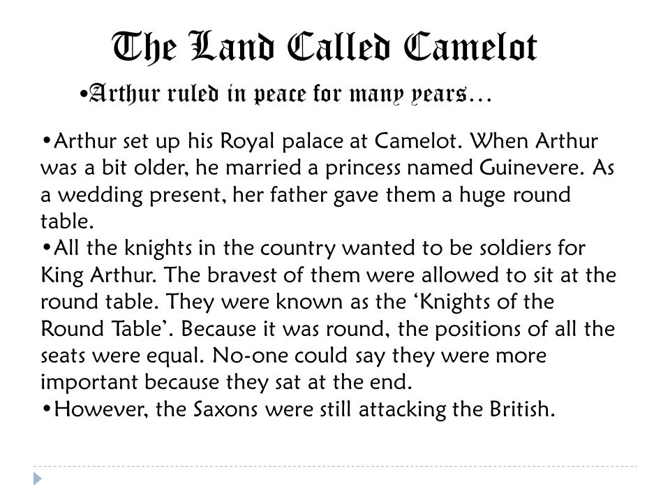 Arthur becomes King Arthur was crowned King but 11 of the local kings would not agree to him being High-King.