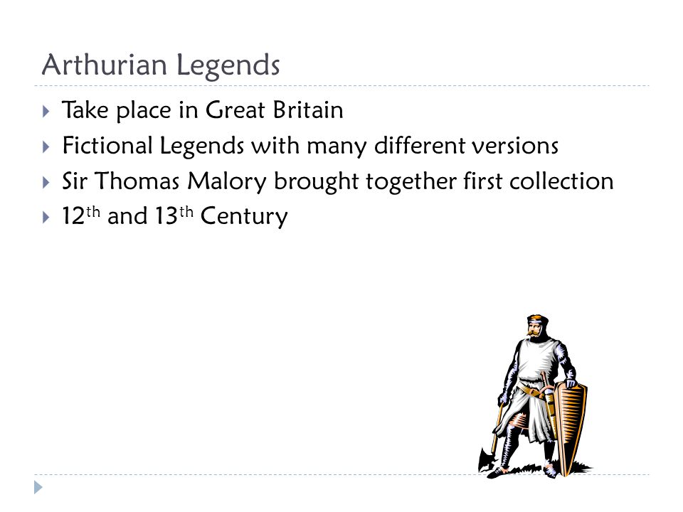 Who was King Arthur.  Arthur as presented in the legends was NOT a real person.