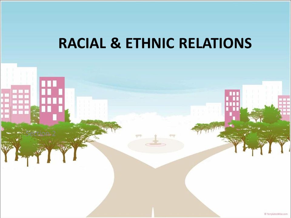 Section 2 RACIAL & ETHNIC RELATIONS