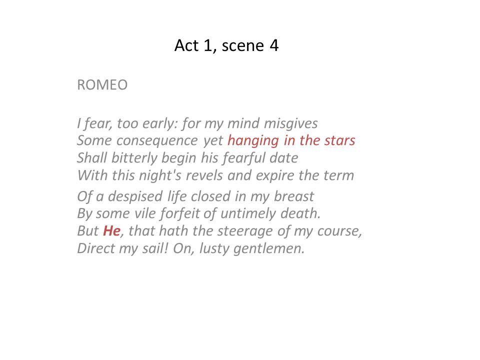 Essay questions for romeo and juliet act 3
