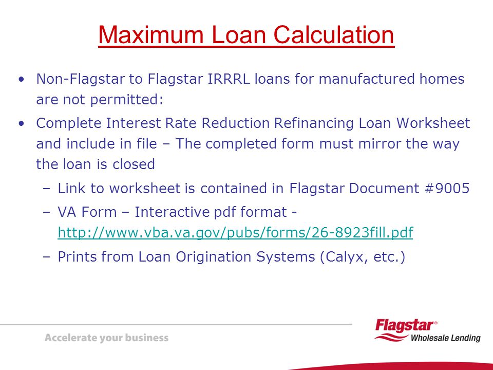 Worksheets Va Irrrl Worksheet presenting va interest rate reduction refinancing loans irrrls maximum loan calculation contd mortgage may include all of the following