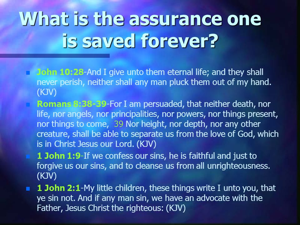 What does Eternal Life really mean.