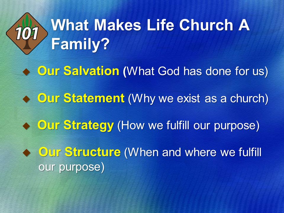 What Makes Life Church A Family.