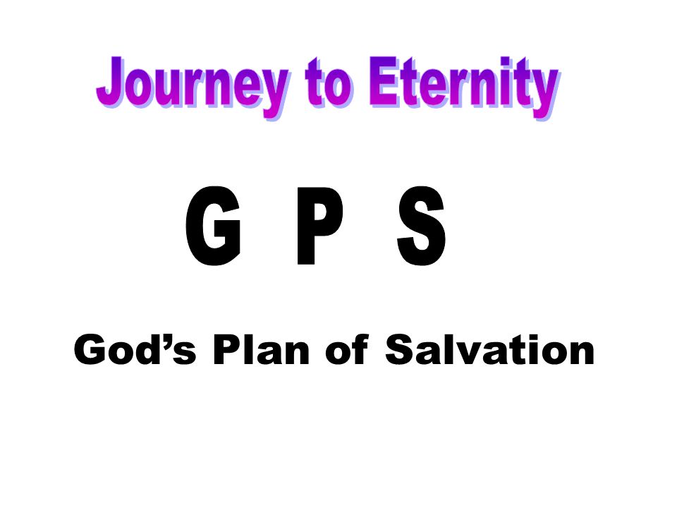 God’s Plan of Salvation