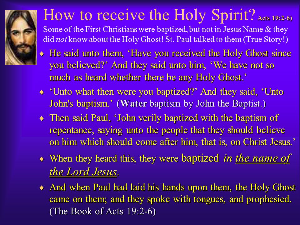 the Spirit of Truth The Holy Ghost is also the Spirit of Truth .