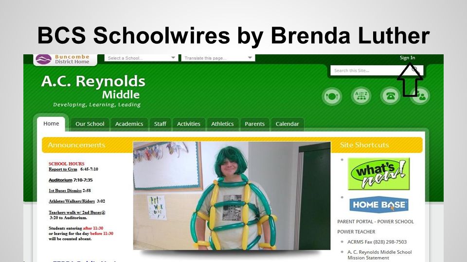 BCS Schoolwires by Brenda Luther