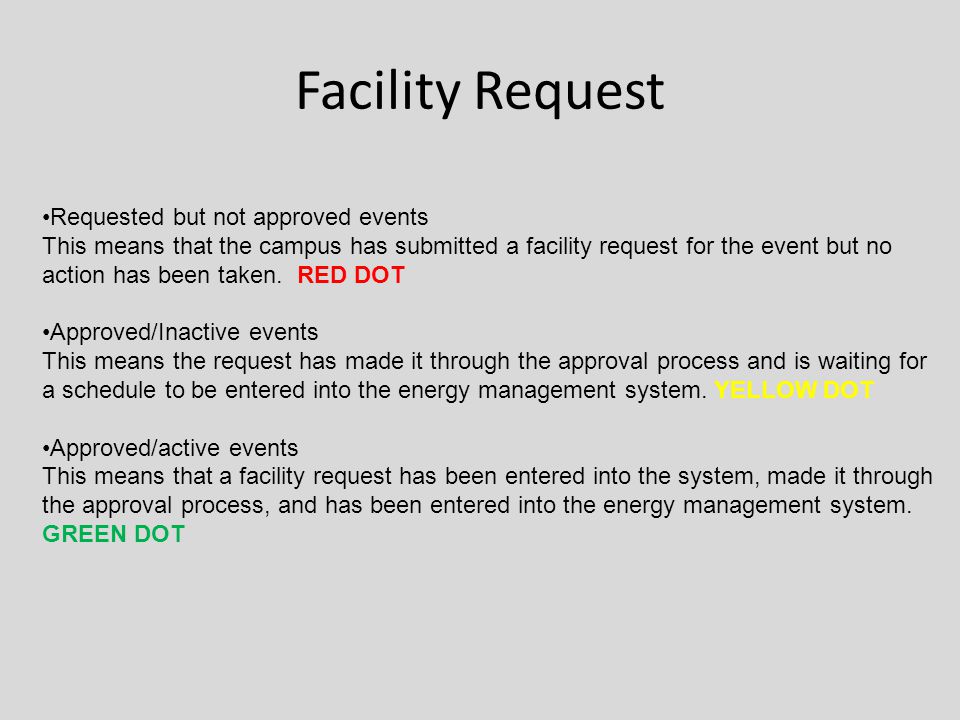 login to facility requests or work order system from custodial or maintenance work order system
