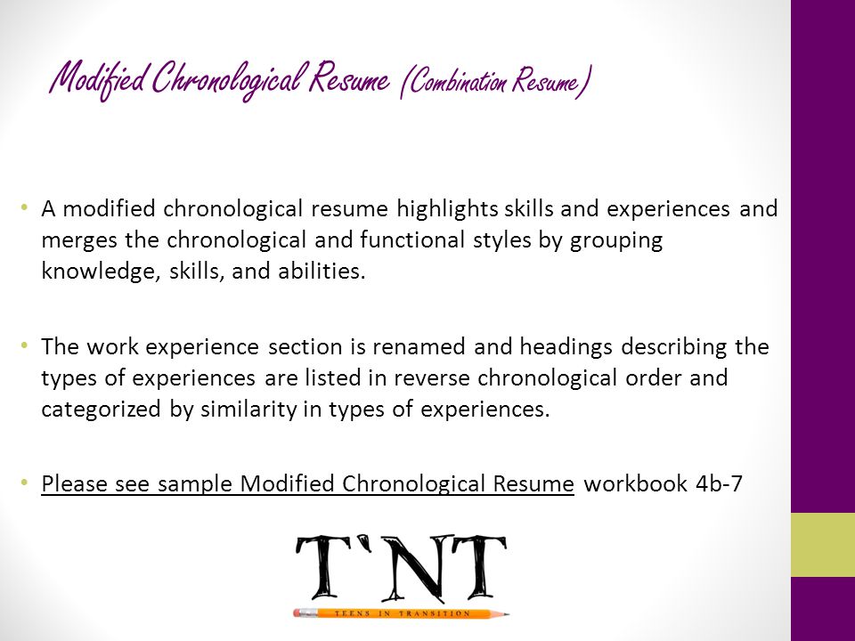 describing skills on resume