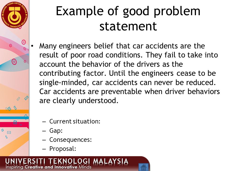 Dissertation Proposal Statement Of The Problem