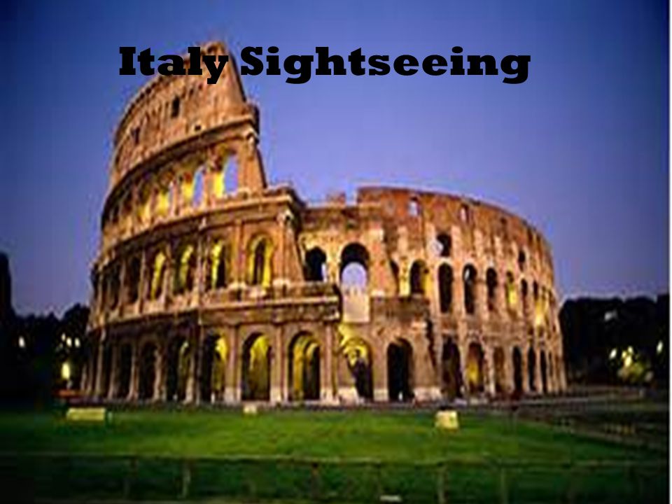 Italy Sightseeing