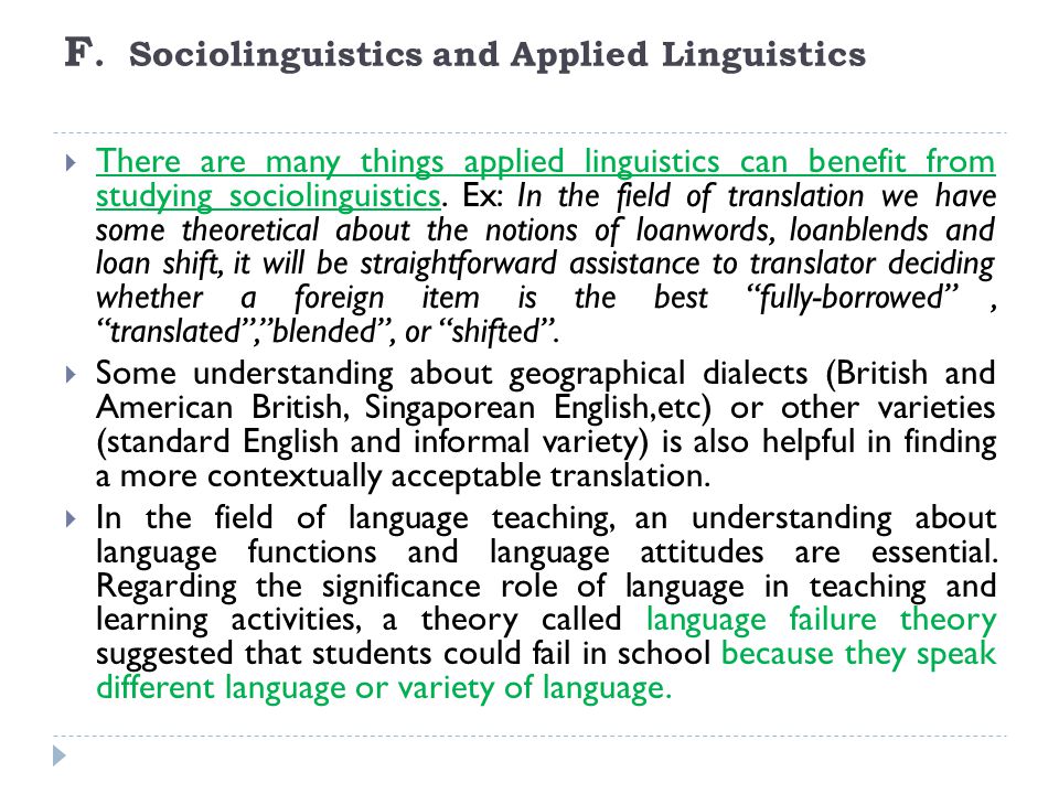 Dissertation Sociolinguistics