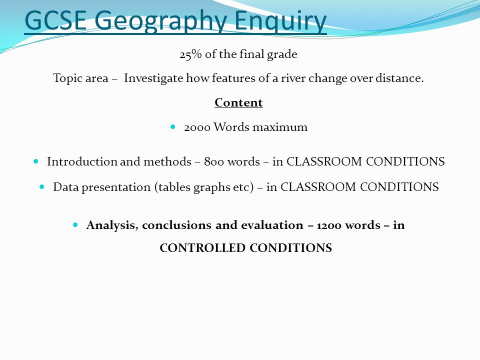 geography coursework conclusion help geography coursework conclusion help