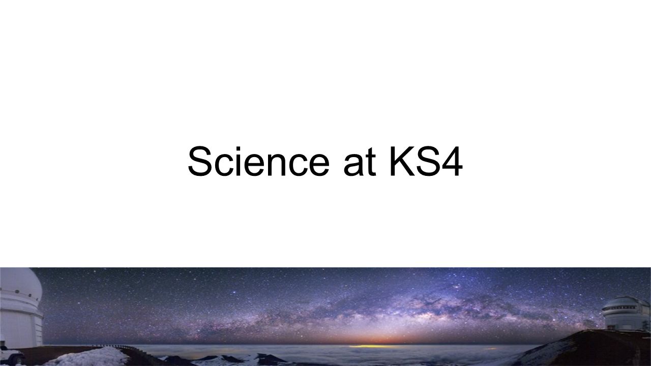 Science at KS4