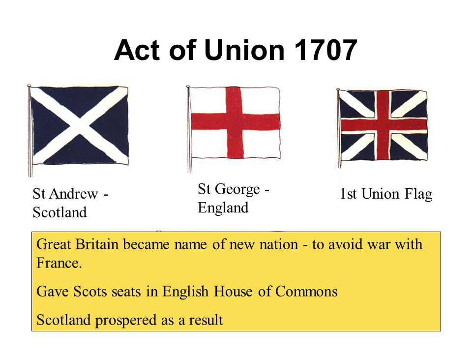 Image result for scotland england union 1707