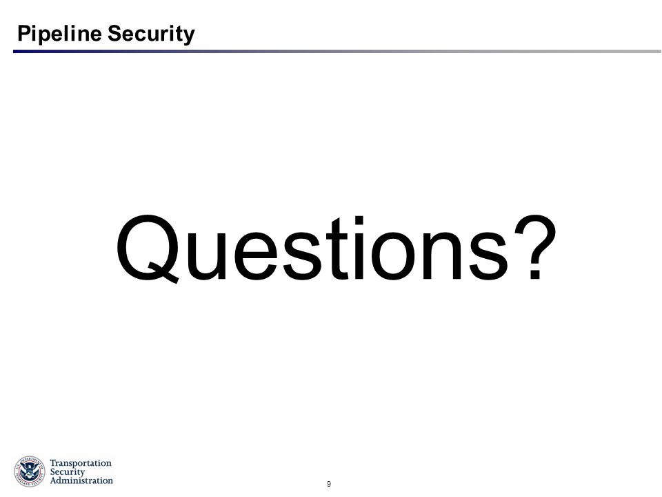 9 Pipeline Security Questions
