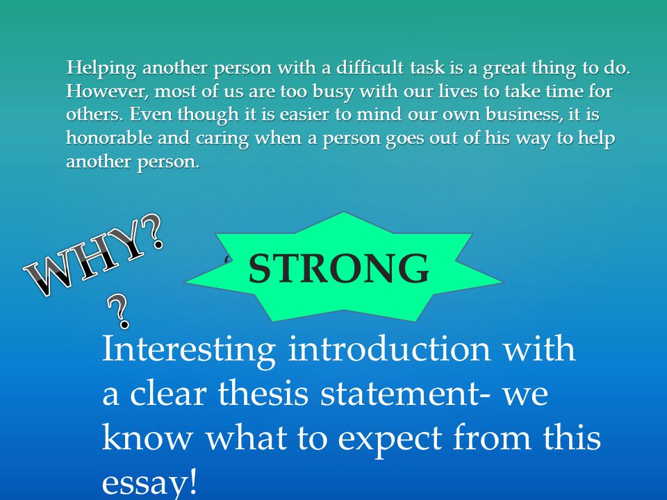 Helping Others Essay | What is a 