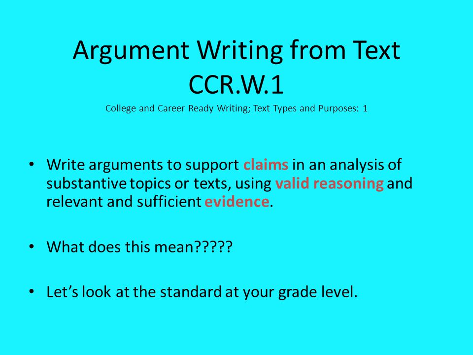 Argument Essay Topics