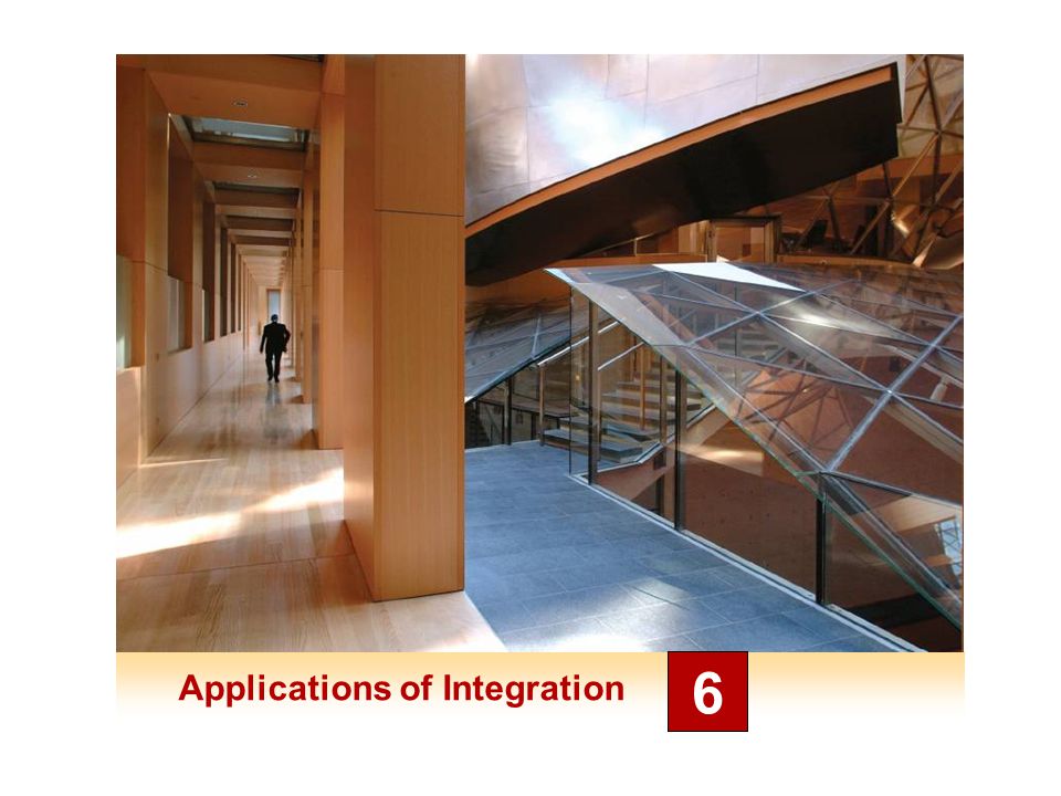 Applications of Integration 6