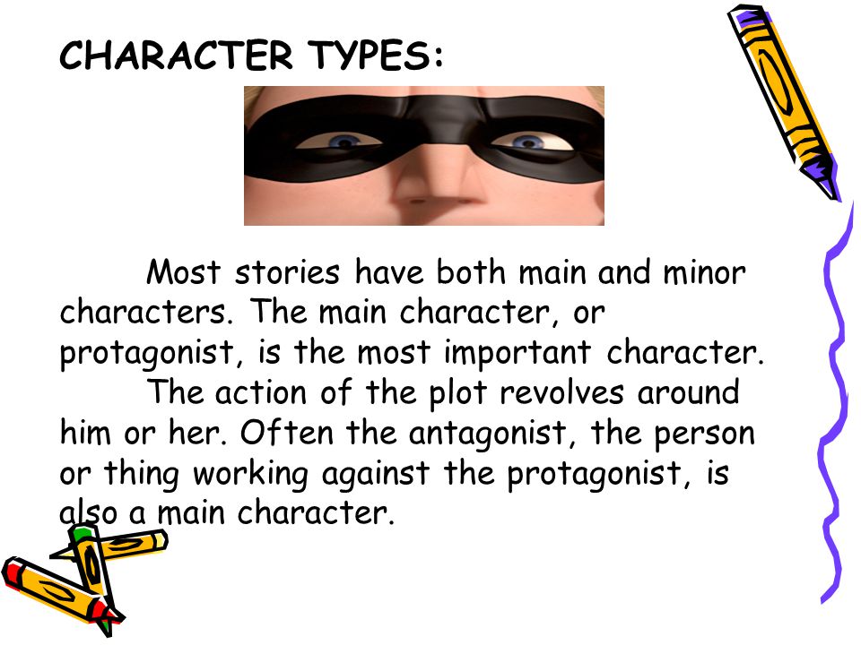 CHARACTERIZATION: An author can give information about a character by describing several aspects of the character: Physical appearance and personality Speech, behavior, and actions Thoughts and feelings Interactions with other characters