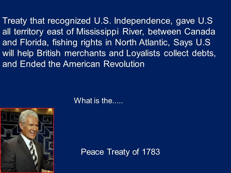 Treaty that recognized U.S.