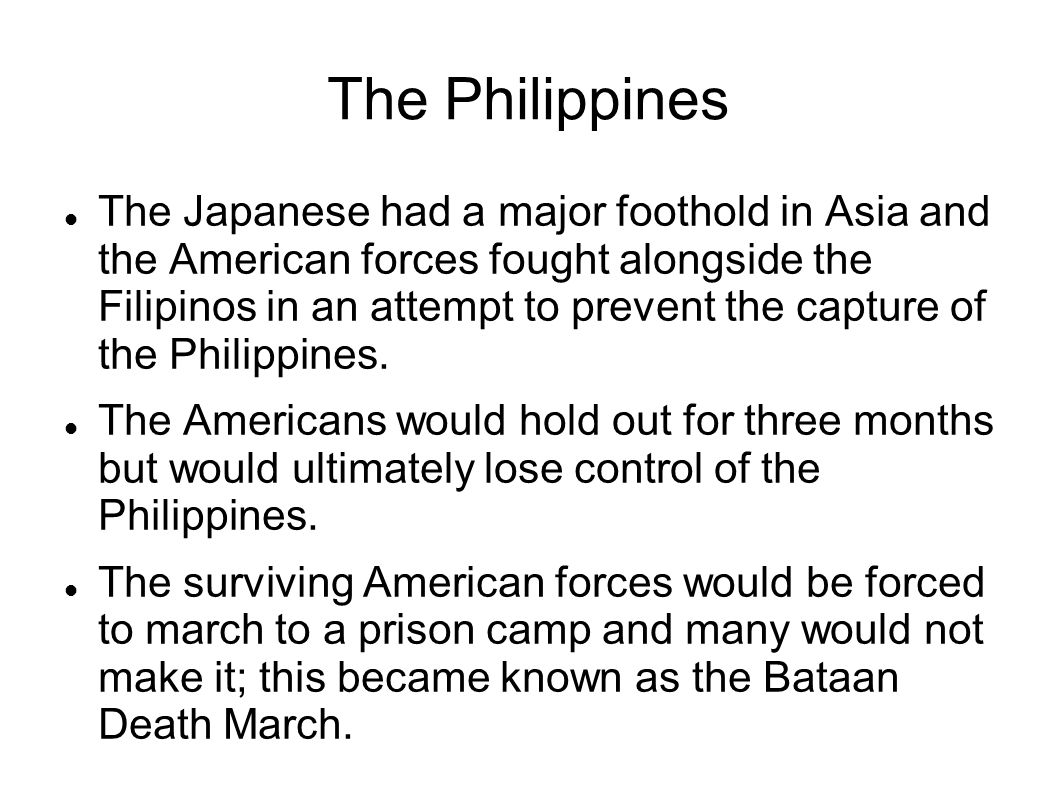 filipinos attempts to gain independence that led to war Consequences of the philippine-american war: 1 independence for the philippines was delayed until 1946 2 the united states acquired an overseas colony which served as a base for us business and military interests in the asia/pacific region 3 following the conclusion of major hostilities, the us did it's best to americanize. filipinos attempts to gain independence that led to war Consequences of the philippine-american war: 1 independence for the philippines was delayed until 1946 2 the united states acquired an overseas colony which served as a base for us business and military interests in the asia/pacific region 3 following the conclusion of major hostilities, the us did it's best to americanize.