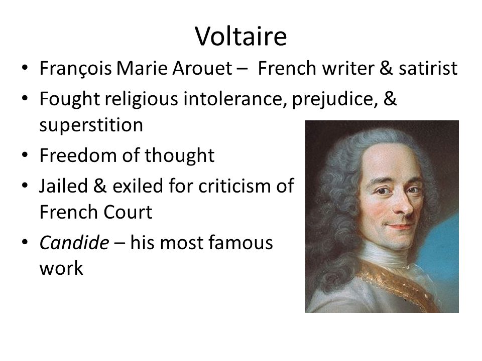 a biography of francois marie arouet voltaire a french enlightenment writer historian and philosophe «voltaire» françois-marie arouet, known by his nom de plume voltaire, was a french enlightenment writer, historian and philosopher famous for his. a biography of francois marie arouet voltaire a french enlightenment writer historian and philosophe «voltaire» françois-marie arouet, known by his nom de plume voltaire, was a french enlightenment writer, historian and philosopher famous for his.