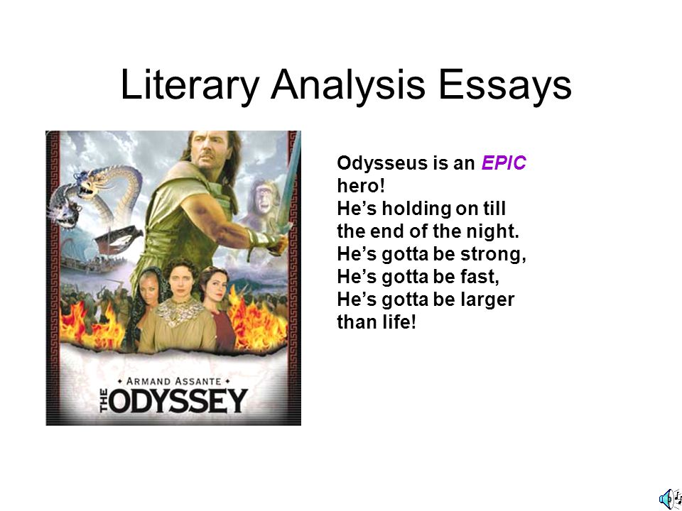 Odysseus essay epic hero