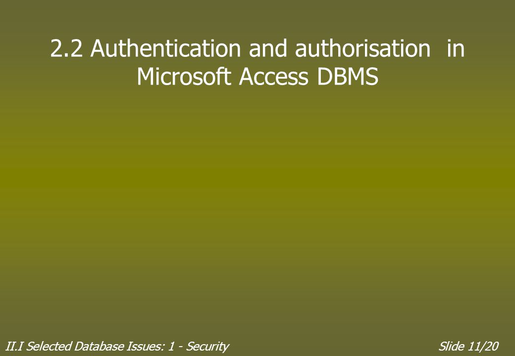 microsoft access issues