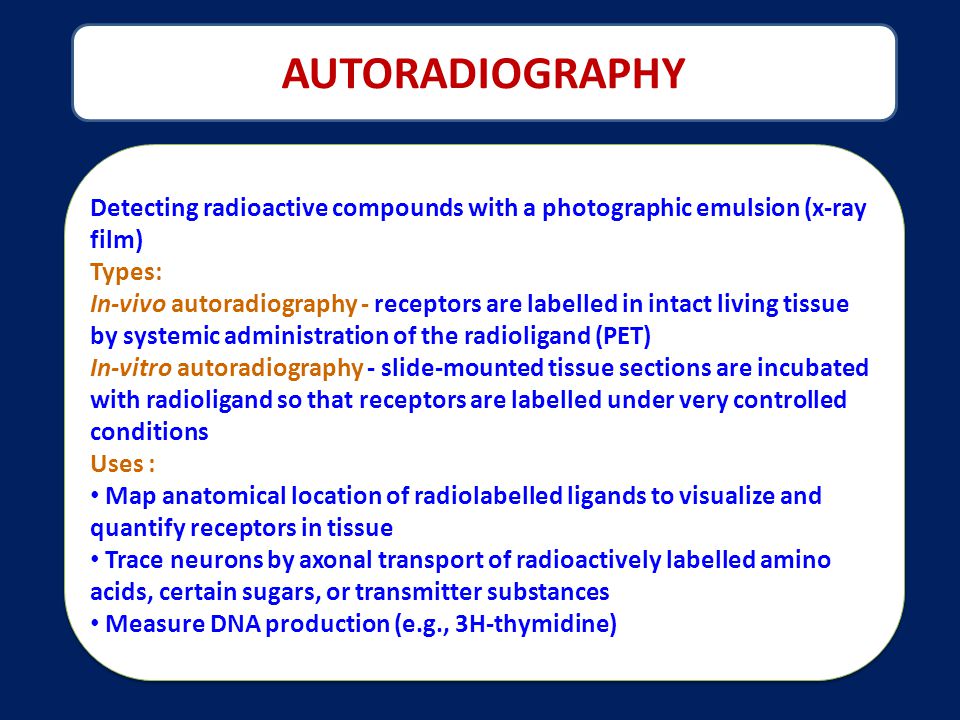 tracer techniques utilization in biogenetic studies ppt video autoradiography