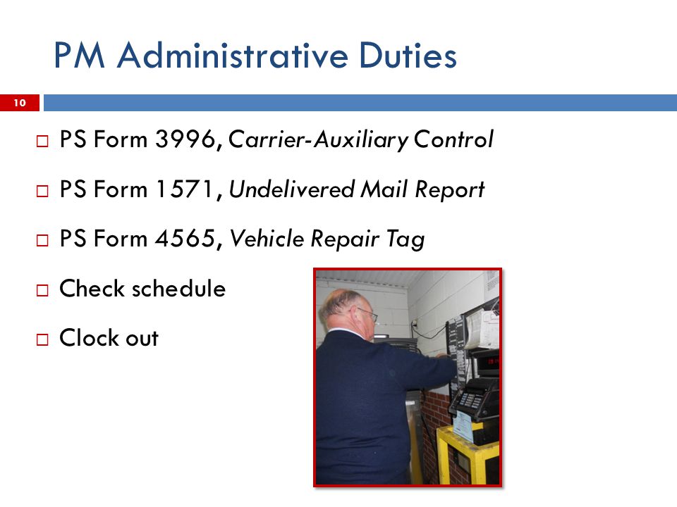 module 14 returning to the office objectives adhere to carrier form 1571